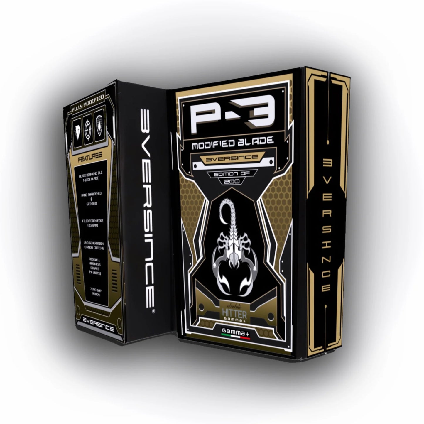 3VERSINCE Gamma Absolute Hitter Replacement Blade – P-3 Modified DLC T-Wide Blade