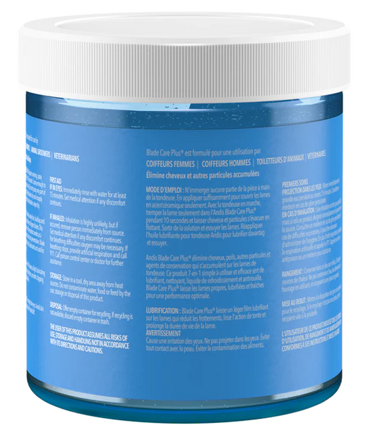 ANDIS 7 IN 1 BLADE CARE PLUS DIP JAR 16OZ # 12570