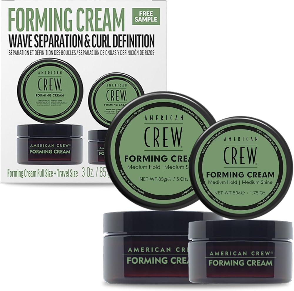 American Crew Hair Forming Cream medium hold natural shine