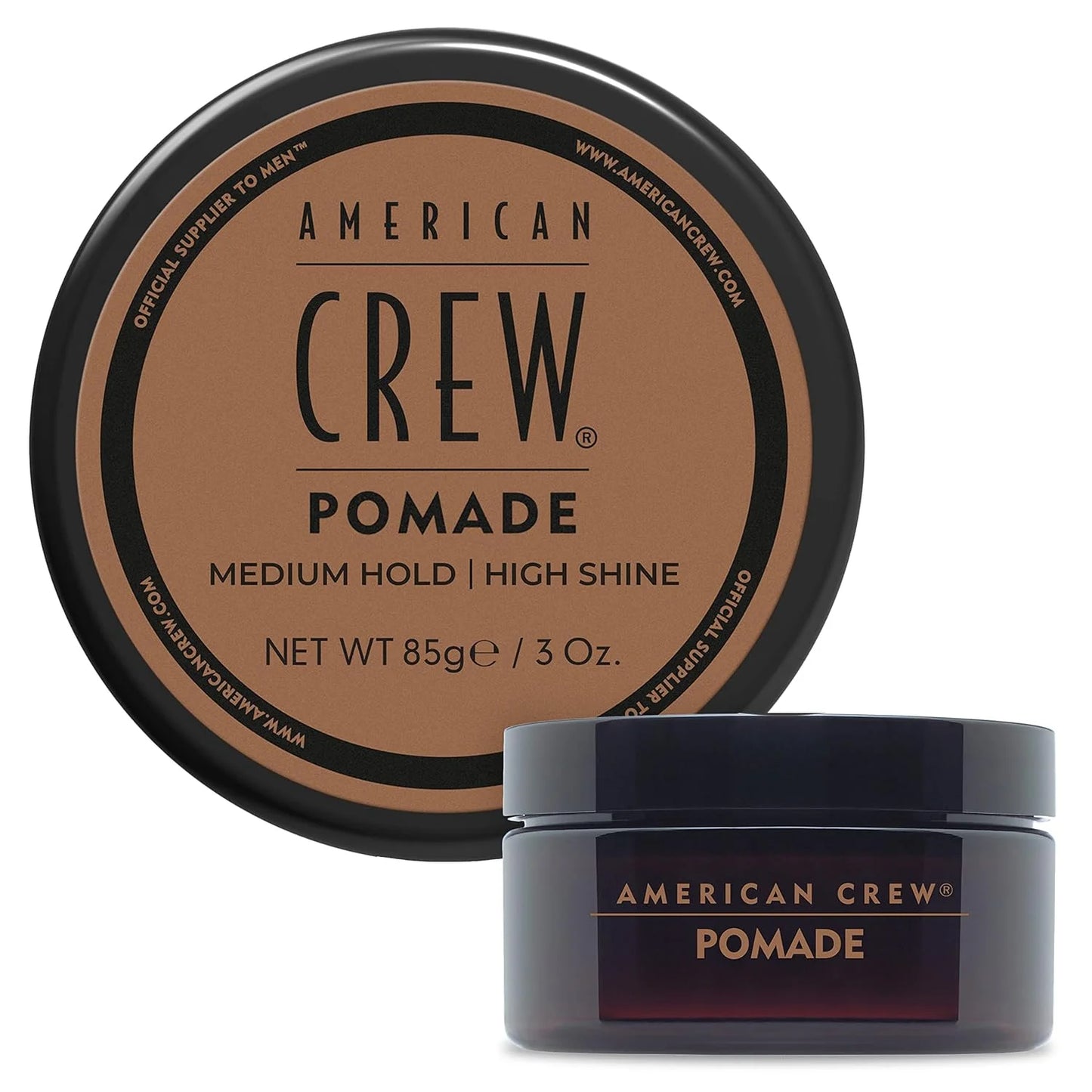 American Crew Hair Pomade medium hold high shine styling
