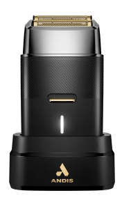 Andis ProFoil Li Plus TS-3 cordless foil shaver gold titanium