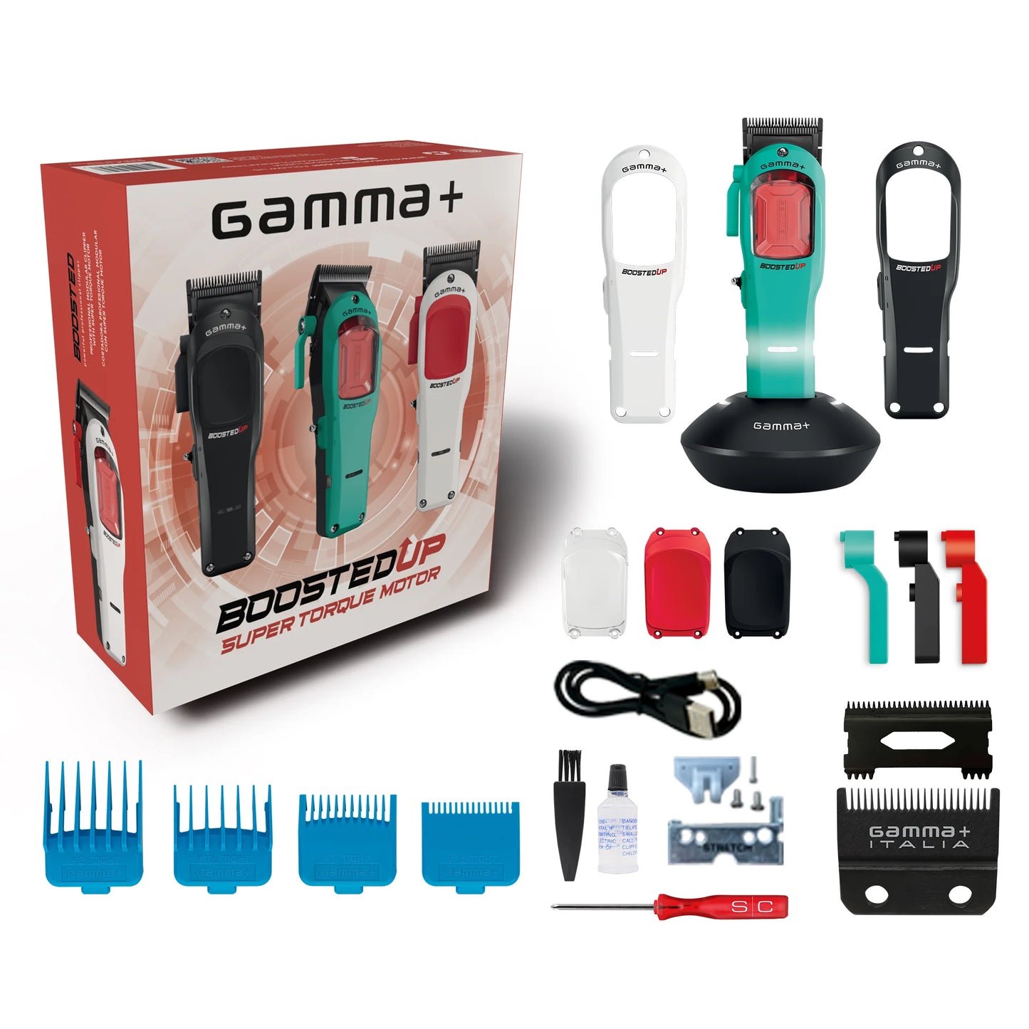 Gamma+ Boosted UP Super-Torque Modular Cordless Clipper # GP601M