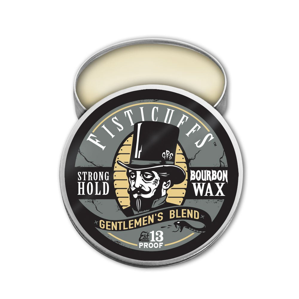 Fisticuffs Gentlemen's Blend strong hold mustache wax product view