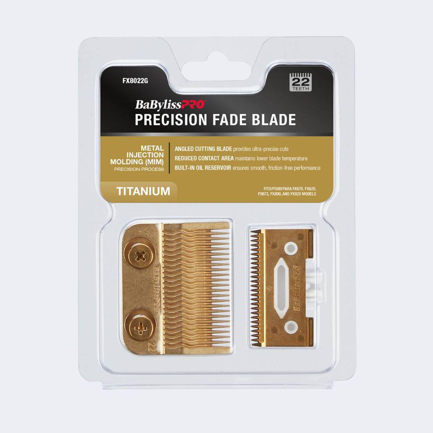 BaBylissPRO FXONE Gold Clipper Blade FX8022G – Precision Fade Replacement