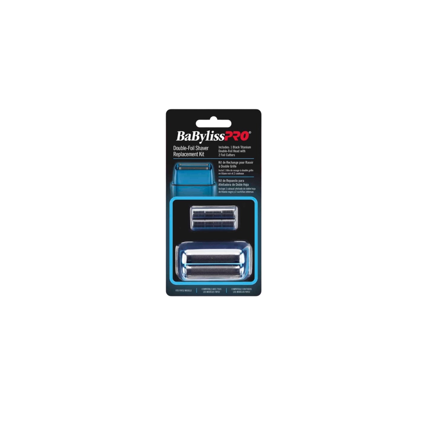 BaBylissPRO FXRF2BL BlueFX Replacement Foil and Cutter for FXFS2 Shaver
