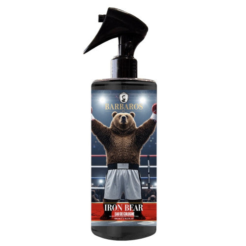 Barbaros Iron Bear Cologne 500ml mint vanilla men's fragrance