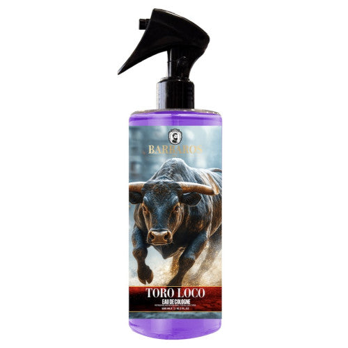 Barbaros Toro Loco Cologne 500ml – Spicy Citrus Leather Fragrance
