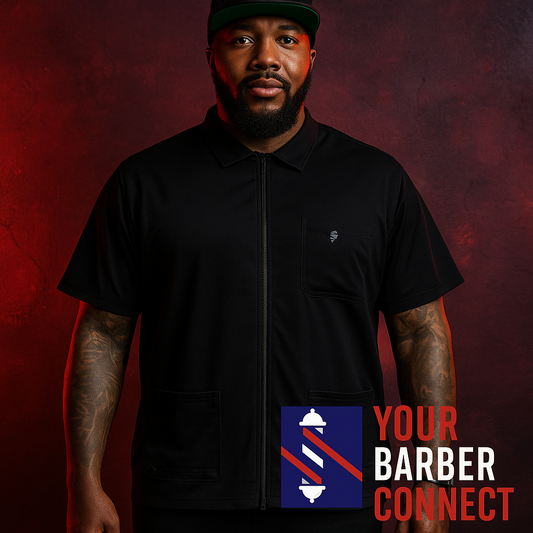 Barber Strong professional barber jacket – hair repellent and breathable