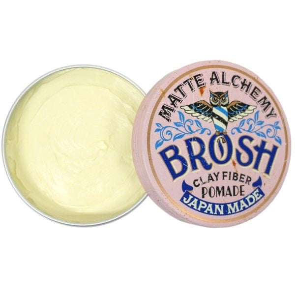 Brosh Matte Alchemy Fiber Pomade strong hold matte