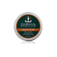 Clubman Pinaud Shave Soap 2 oz container front view