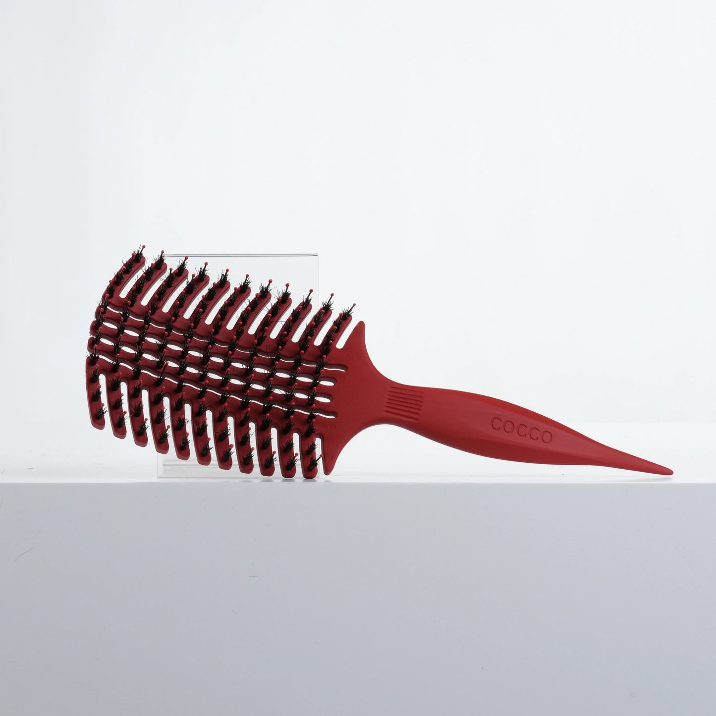 Cocco Aura Vent Boar Brush Red Boar Bristles