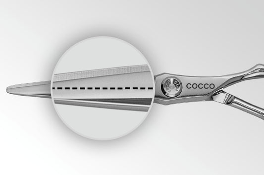 Cocco Hair Bender Pro Super Cobalt Scissor Set – Right Hand Professional Barber Shears