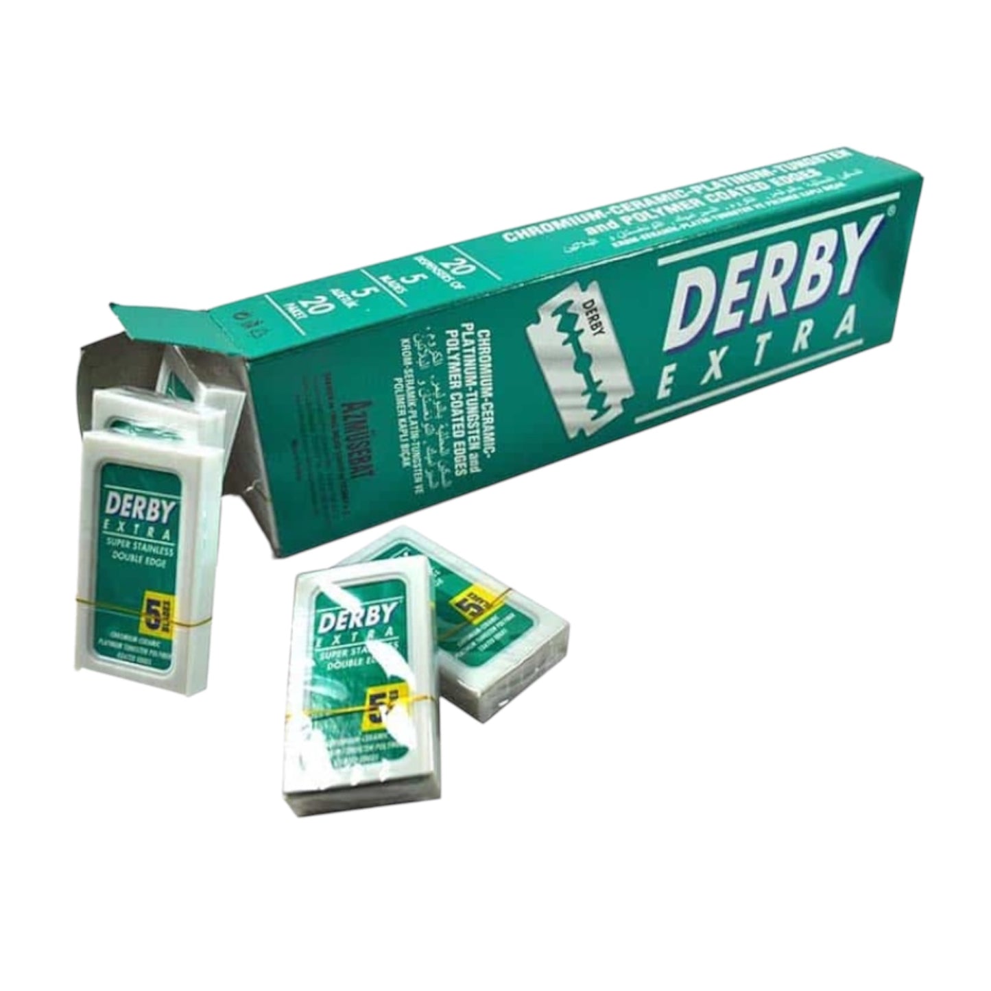 Derby Extra Double Edge Razor Blades (100 Blades/pk)