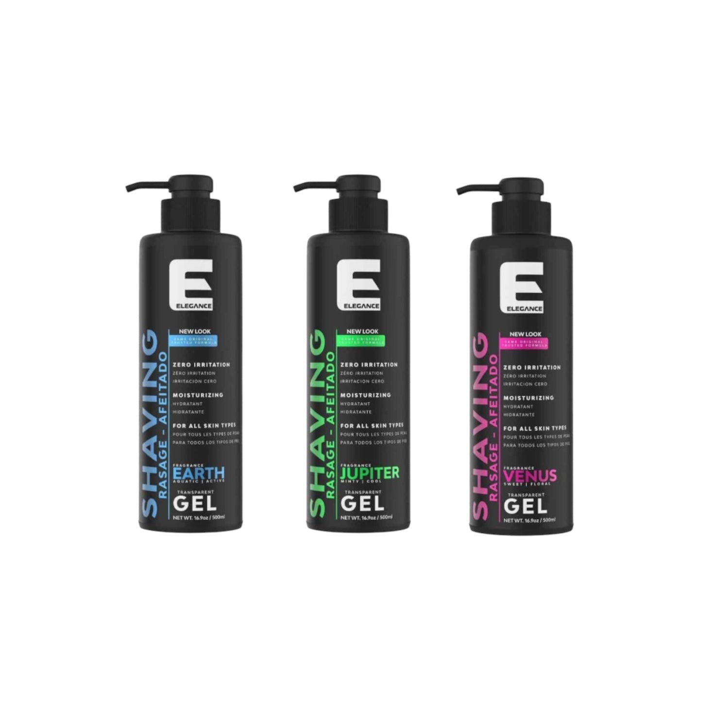 ELEGANCE SHAVE GEL 500ML