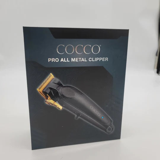 COCCO PRO ALL METAL HAIR CLIPPER - BLACK