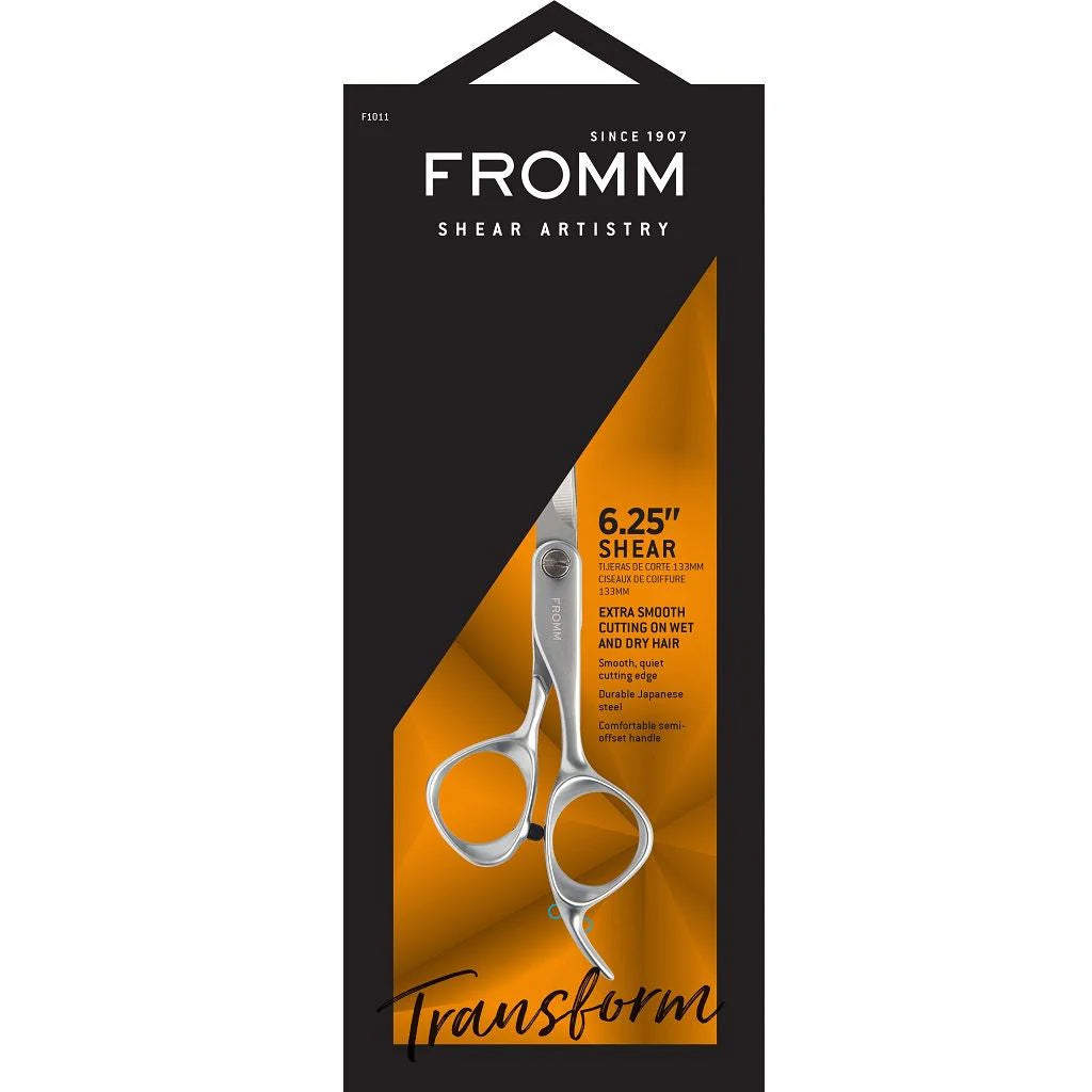 FROMM SHEAR ARTISTRY TRANSFORM HAIR CUTTING SHEARS - 6.25" # F1011