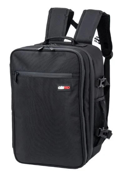 barber travel backpack G&B PRO LED Backpack – Black, Illuminated Barber Travel Bag