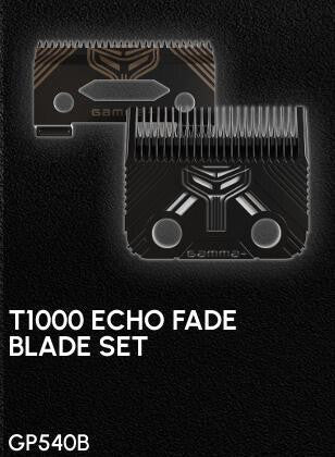 Gamma+ T1000 Echo Fade Clipper Blade Set GP540B