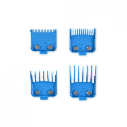 Gamma Tight Guards 4PK Blue GPTGB Magnetic Fade Guard Set