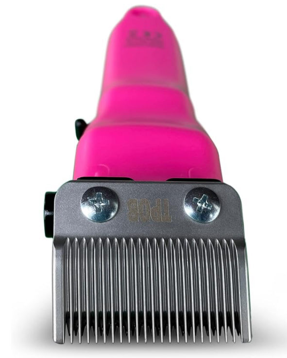 TPOB Slime 2 Candy Edition Barber Hair Clippers for Men 6800 RPM with Matte Pink Case and Taper Blade