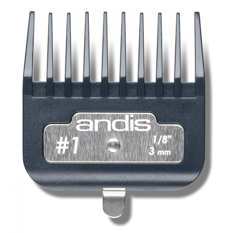 ANDIS MASTER PREMIUM METAL ATTACHMENT COMB SIZE 1 (1/8") #33665