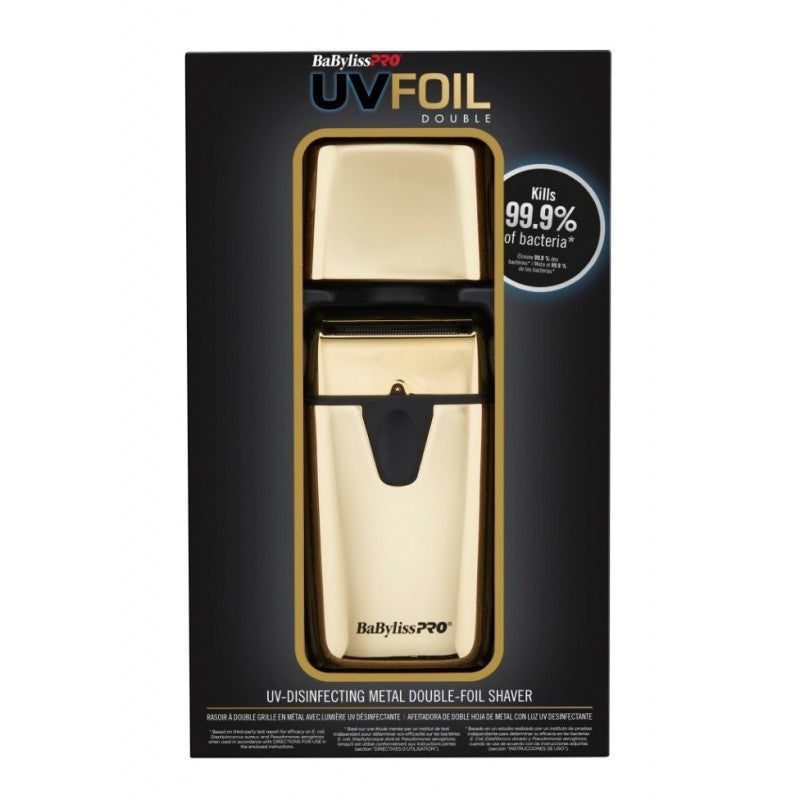 BABYLISSPRO UV DOUBLE-FOIL SHAVER - GOLD #FXLFS2G