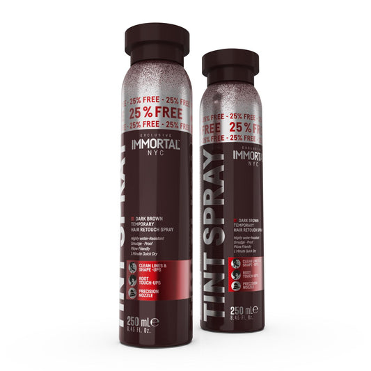 Immortal Dark Brown Hair Enhancement Tint Spray 250ml