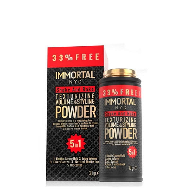 Immortal NYC Volume & Styling Powder 30g Matte Texture Hair Powder