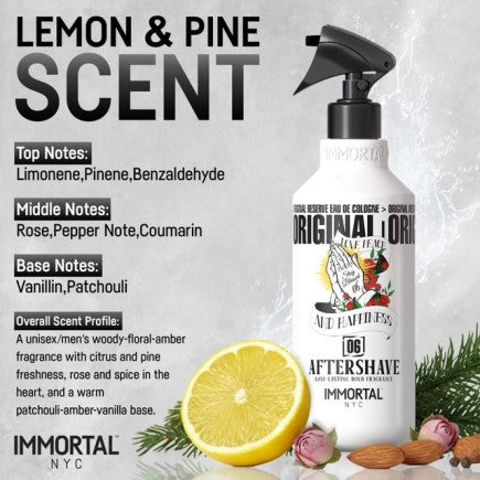 Immortal Stay Blessed 06 aftershave cologne 16.9oz bottle