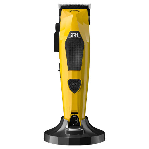 JRL Diamante Yellow 2025CY Professional Cordless Clipper with Charging Dock