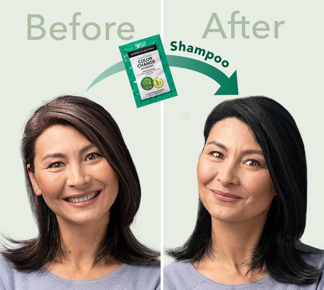 KISS Quick Cover Color Change Shampoo 3 Pack Gray Coverage
