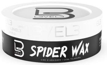 L3VEL3 Spider Wax 150ml Fiber Texture Styling Wax