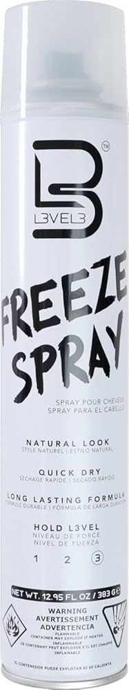 L3VEL3 FREEZE HAIR SPRAY 12.95 OZ