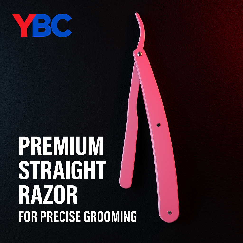 L3VEL3 Straight Razor Holder Pink – professional barber razor tool