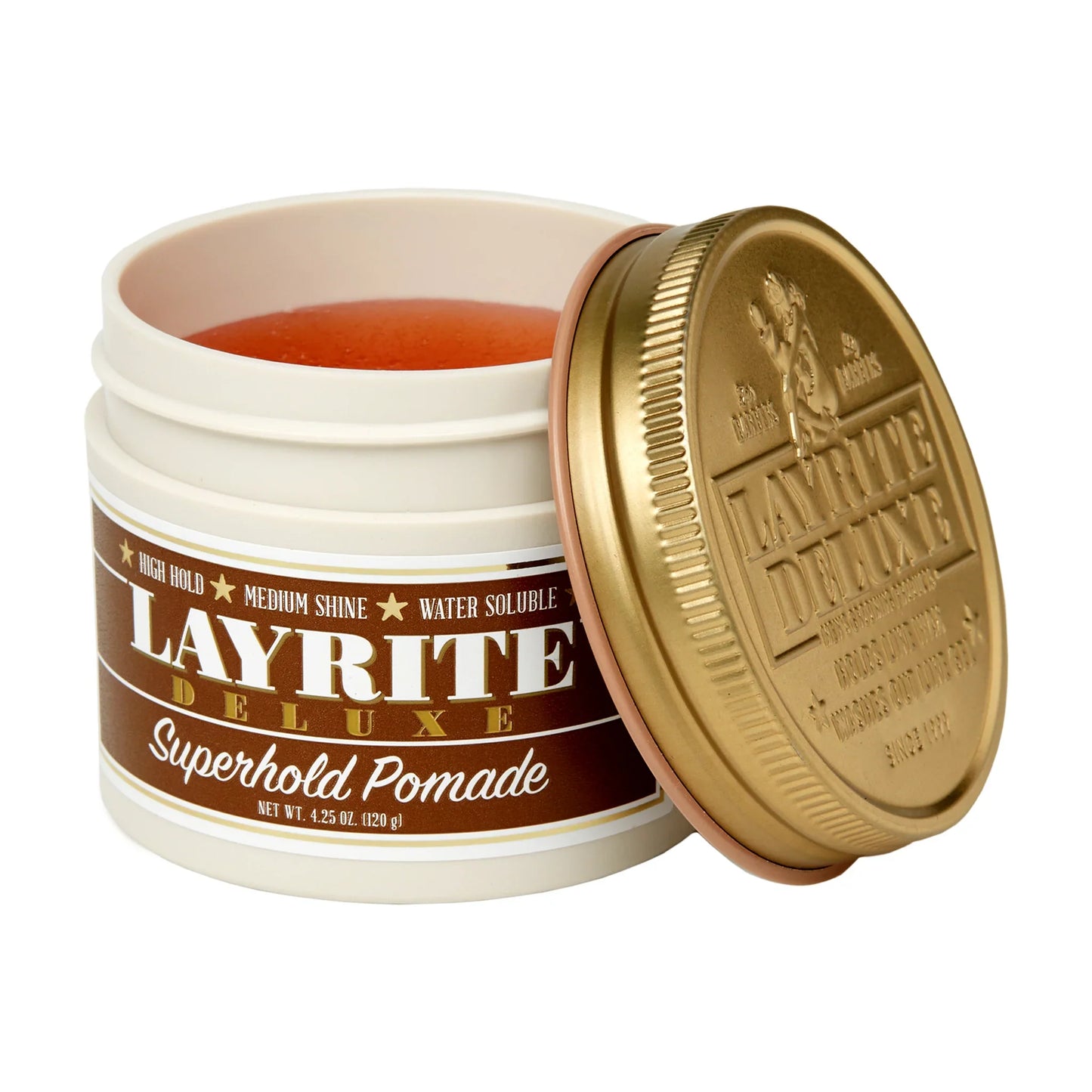 Layrite Superhold Pomade 4.25 oz Strong Hold Hair Pomade