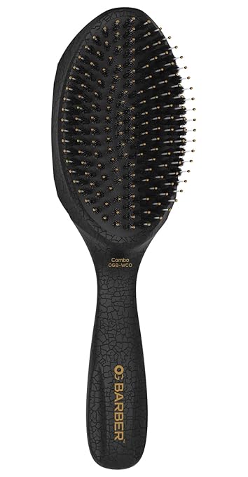 Olivia Garden OG Barber Wave Brush Dual Bristle Design