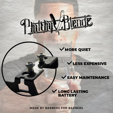 Philthy Blendz Wahl x Andis blade modification OG bracket