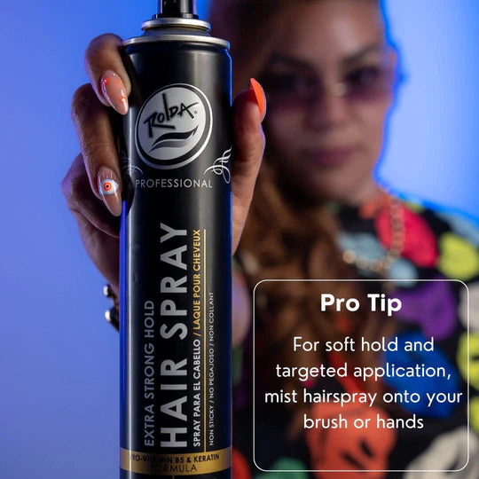Rolda Extra Strong Hold Hair Spray – Matte Finish Humidity Control