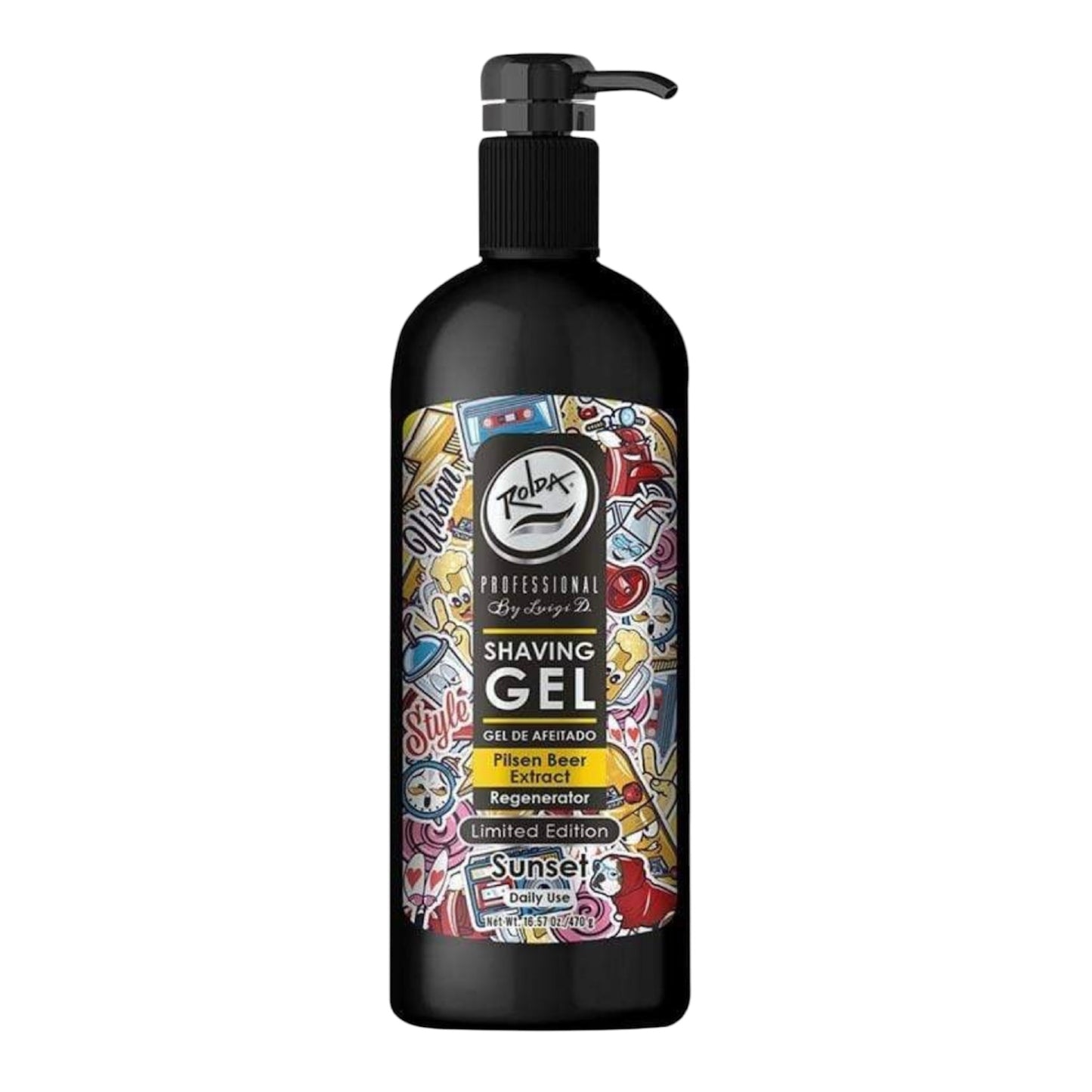 Rolda Shaving Gel Limited Edition – SunSet Pilsen Extract 17.63oz