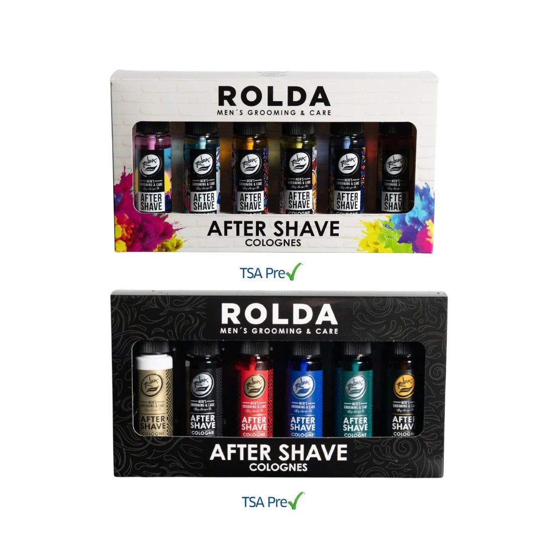 Rolda Urban Collection Aftershaves Trial Kit 6 travel-size colognes
