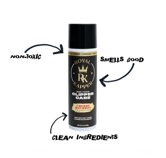 Royal Kapper Non-Toxic Clipper Spray Barber Cleaner