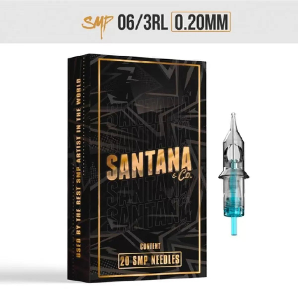 Santana & Co SMP scalp micropigmentation needles box