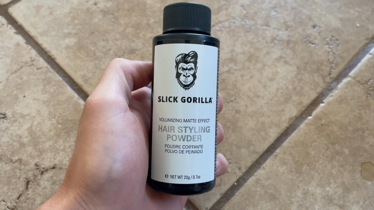 Slick Gorilla hair styling powder 20g matte texture