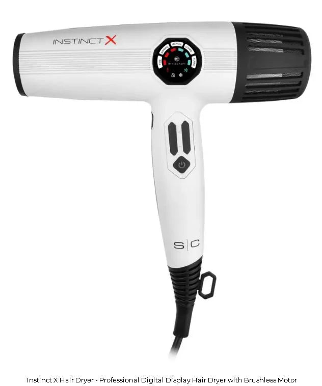 Stylecraft Instinct X professional hair dryer with digital display