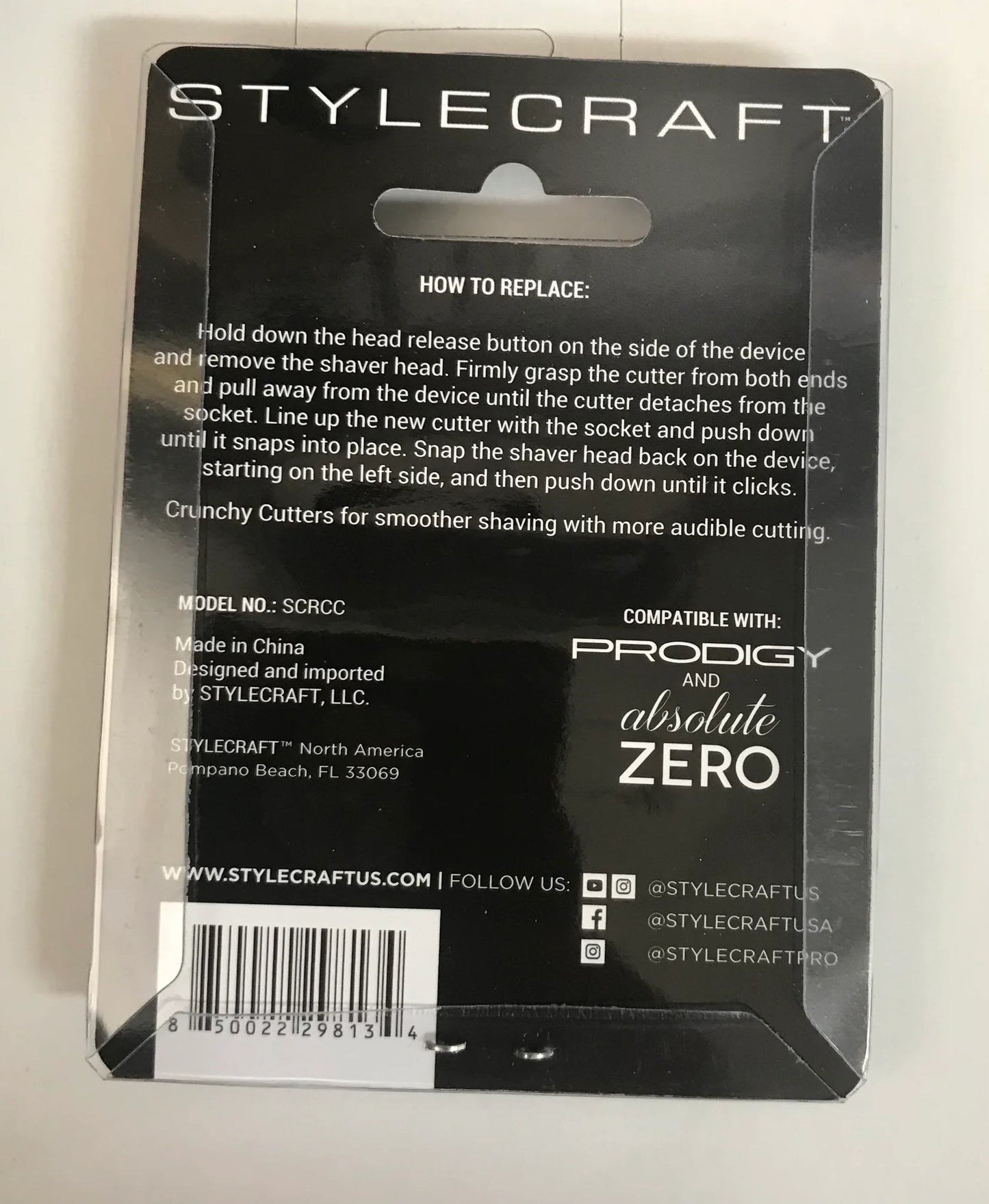 Stylecraft Replacement Crunchy Cutters Prodigy Absolute Zero