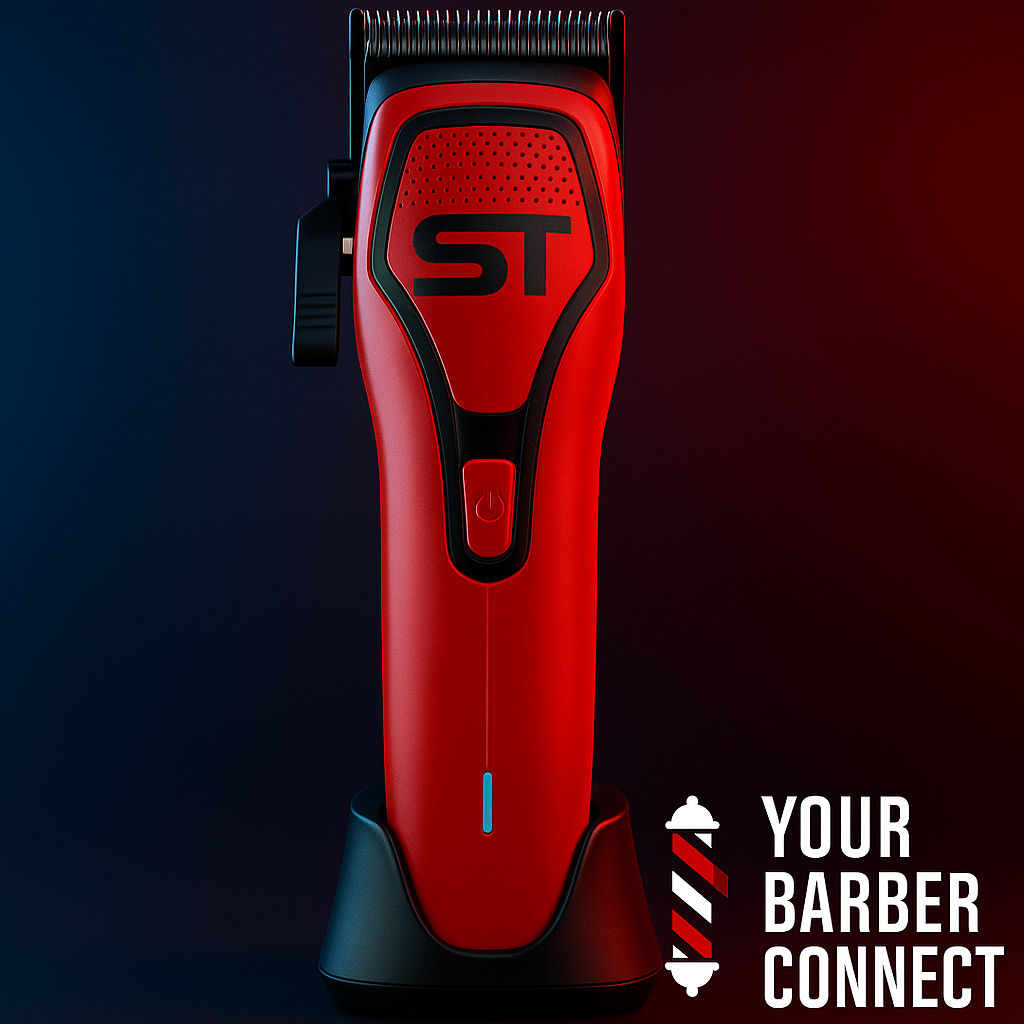 Supreme Darkstar 72 Vector Motor Clipper Red STC72R professional barber clipper