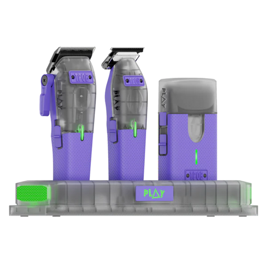 TPOB PLAY Mini Purple Edition Bundle Clipper Trimmer Shaver Pod