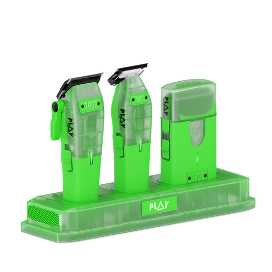 TPOB PLAY Mini Transparent Green Bundle Clipper Trimmer Shaver