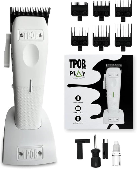 TPOB Play Clipper Whiteout Edition cordless barber clipper