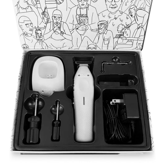 TPOB Play Trimmer Whiteout Edition cordless lineup trimmer